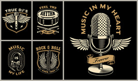 矢量音乐文化系列