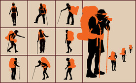 矢量徒步者系列