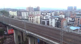 4K超高清中国小城镇新农村风光