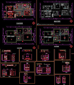 家居柜定制图纸