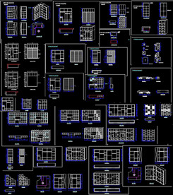 整木家具CAD图纸