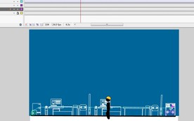 工人在加工厂里面走过9秒动漫