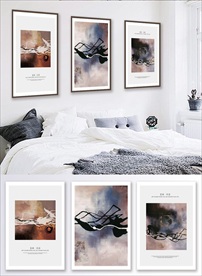 抽象复古装饰画