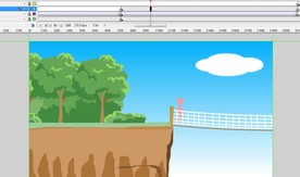 火柴人过桥的故事动画20秒