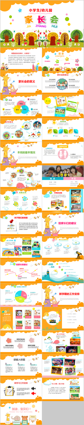 家长会PPT