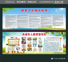 国家卫生城市标准 未成年人教育