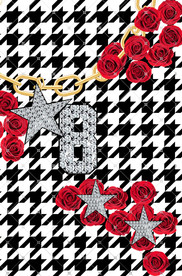 链条玫瑰五角星