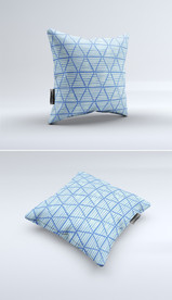 北欧ins风多肉植物素雅抱枕图