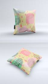 室内家居抱枕枕头图案印刷文件