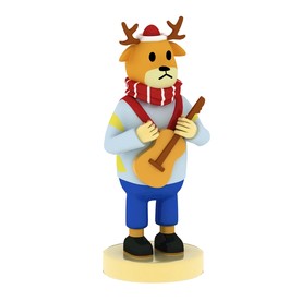 弹吉他的鹿先生