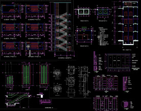 楼梯建筑CAD详图
