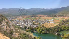 山水风景合成设计