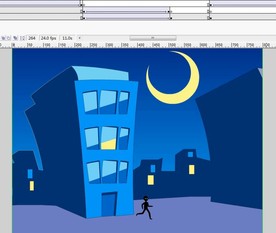 夜深人静盗窃的小偷16秒