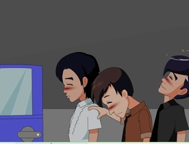 一个酒驾酒后驾驶的动画97秒