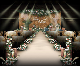 木纹婚礼仪式区