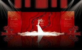 红色系婚礼