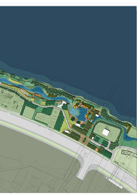 滨水景观设计平面图