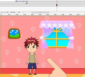 被指责后猛摇头动画10秒