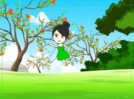 小仙女小精灵妖精飞出来动画9秒