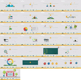 通用动态活泼可爱ppt模板图片