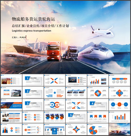 物流船务货运代理贸易货轮海运