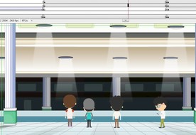 关于低头族玩手机的动画196秒