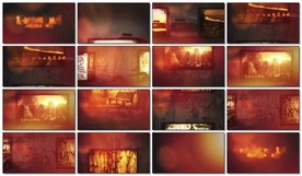 怀旧老照片图文历程AE模板