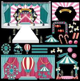 婚礼舞台效果图