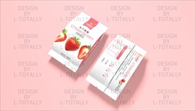 蜜饯塑料包装 C4D建模样机