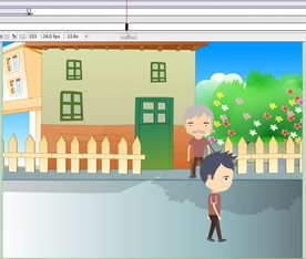 时光 请你回一下头110秒动画