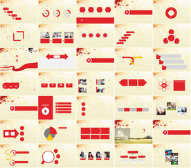 超美森系婚礼家装清新文艺ppt