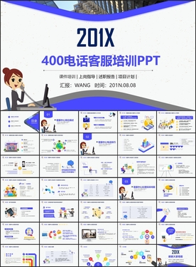 400客服电话培训PPT课件