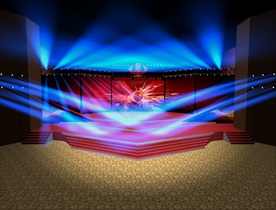 年会晚会舞台效果图设计