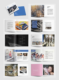 时尚运动鞋品牌画册