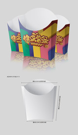 一次性披萨盒美味薯条汉堡盒