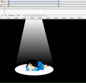 女孩大受打击的哭泣6秒动画