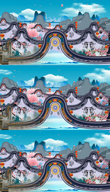 古韵江南视频背景