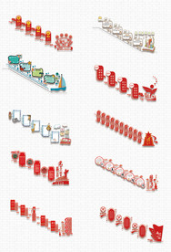 楼梯楼道走廊文化墙