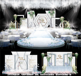 大理石婚礼主题婚礼