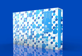 补水护肤品套盒设计 平面图