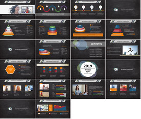 通用美式炫酷杂志风ppt下载