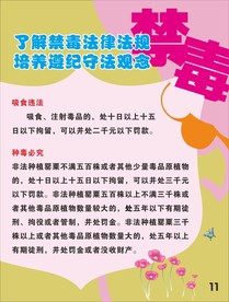 禁毒-了解禁毒法律法规