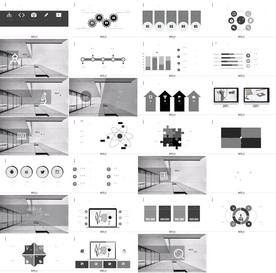 通用缤纷彩色PPT大气模板