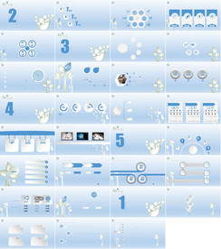 通用缤纷彩色PPT大气模板