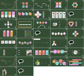 通用暑假招生黑板报PPT