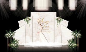 婚礼舞台效果图