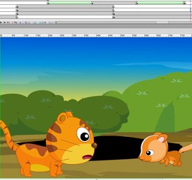 森林之王的故事动画1分钟