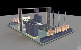 房地产展台展厅