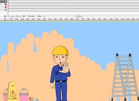 装修工人室内装修建议说话动漫