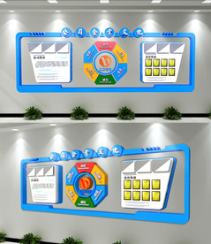 时尚企业文化墙